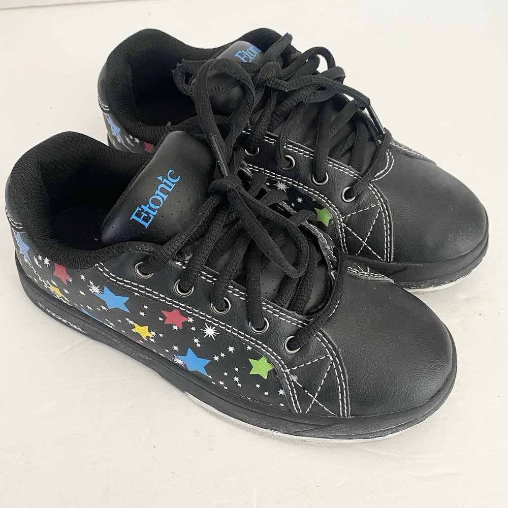Eton Kids Black Star Sneakers
